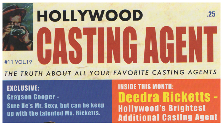 Casting Agent Postcard