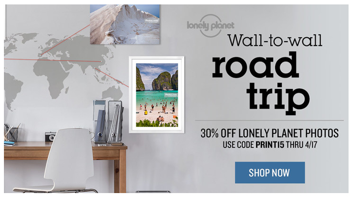 Photos.com Banner Ad Lonely Planet